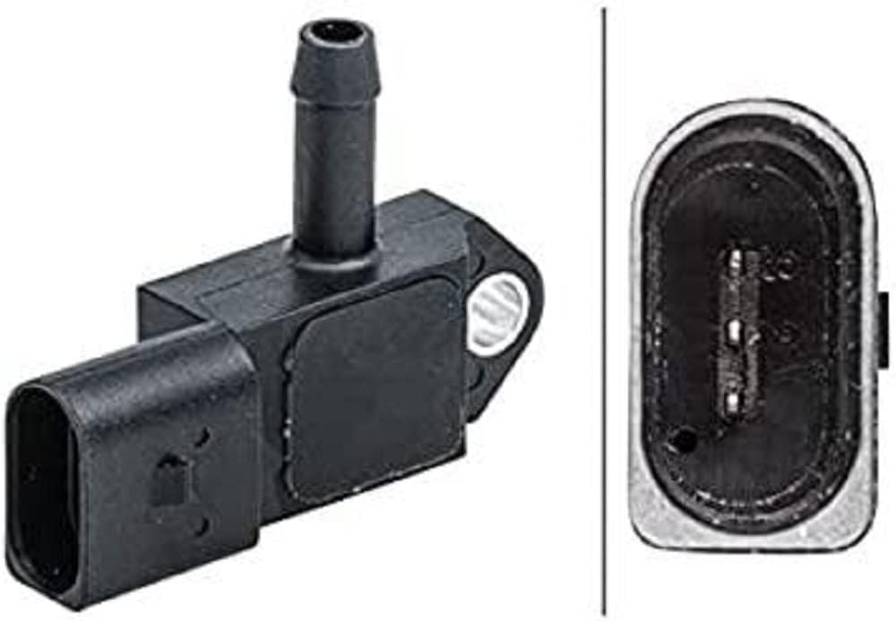 HELLA 6PP 009 409-581 Sensor, Abgasdruck - 3-polig - geschraubt