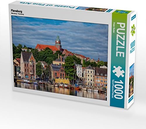 CALVENDO Puzzle Flensburg 1000 Teile Lege-Grösse 64 x 48 cm Foto-Puzzle Bild von Peter Roder, 1000 T