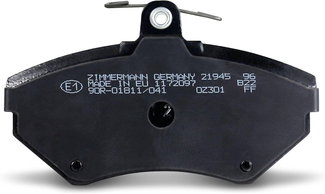 ZIMMERMANN 21945.195.1 Bremsbeläge Vorderachse