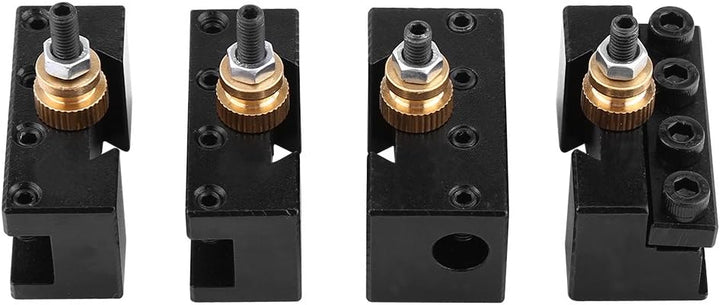 Wakects Mini Quick Change Tool Post Holders, Werkzeughalter, Schnellwechsel, Rotationsstange, Werkze