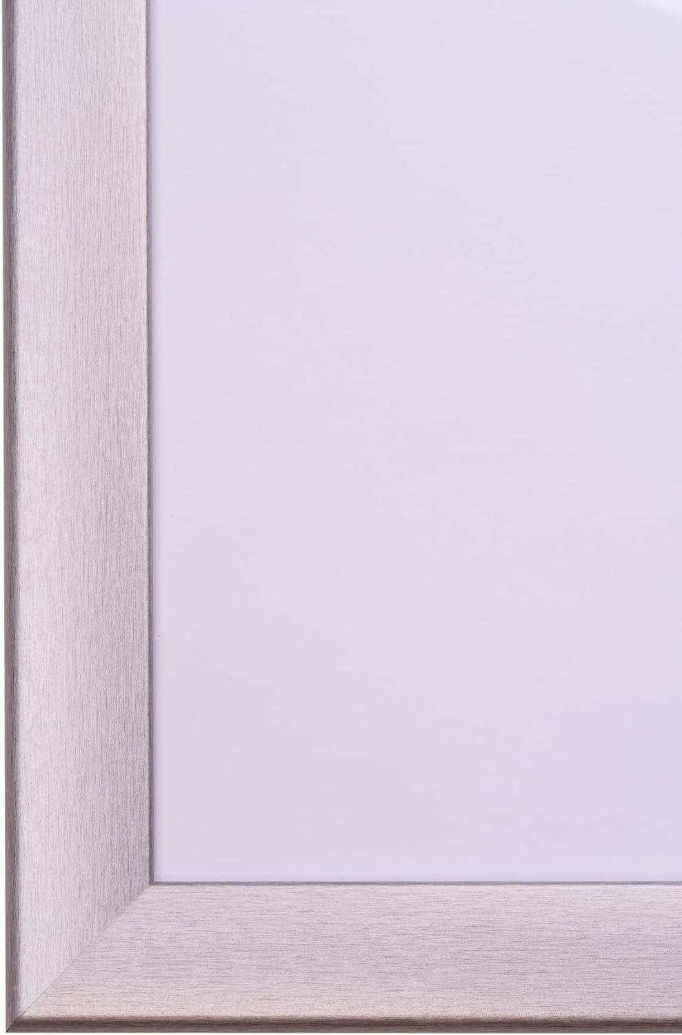 Rahmendesign24 Posterrahmen Fiona 50x50 Alu gebürstet Fotorahmen, Wechselrahmen, Bilderrahmen