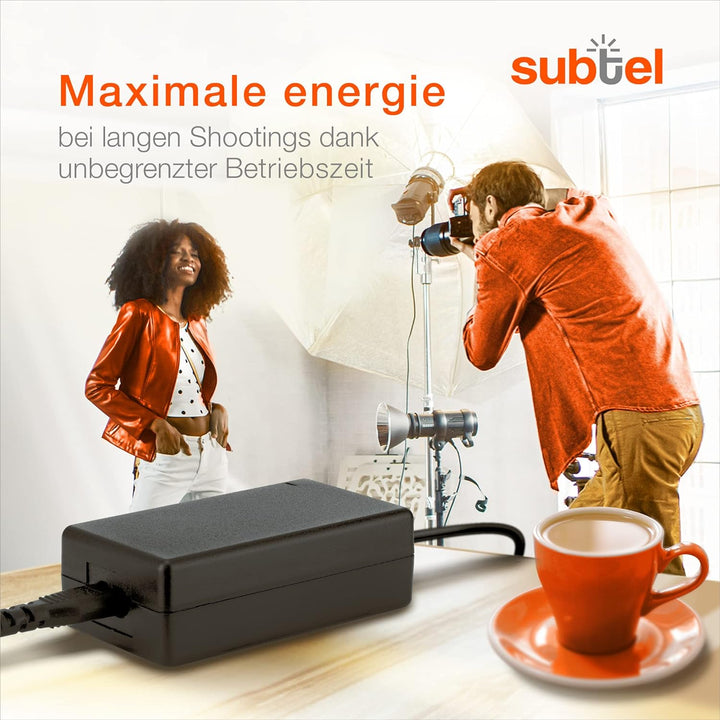 subtel® Netzteil EH-5 + EP-5B, EH-5a EH-5b EH-5c für Nikon 1 V1, D500, D600 D610, D7000 D7100 D7200