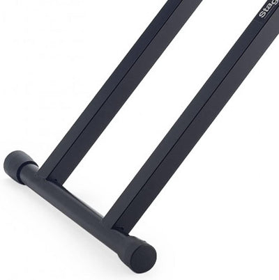Stagg KEB-A60 Klavierbank Keyboard Hocker Sitzbank + keepdrum Kopfhörer