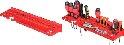 PAFEN Werkzeugwand Lagersystem – 1152 x 780 mm Wandregal mit Werkzeughaltern – Set 38 Zubehör Werkze