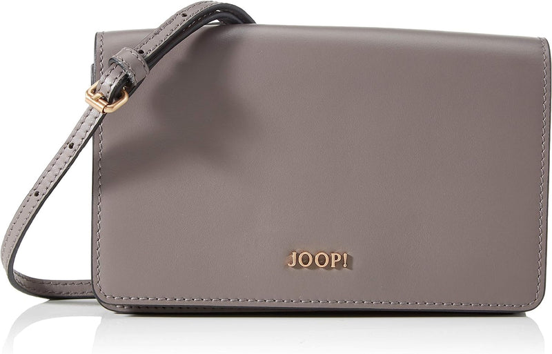 Joop! Damen Bruna Shoulder Bag (Flap), 19x10,5x3,5 Grau, Grau