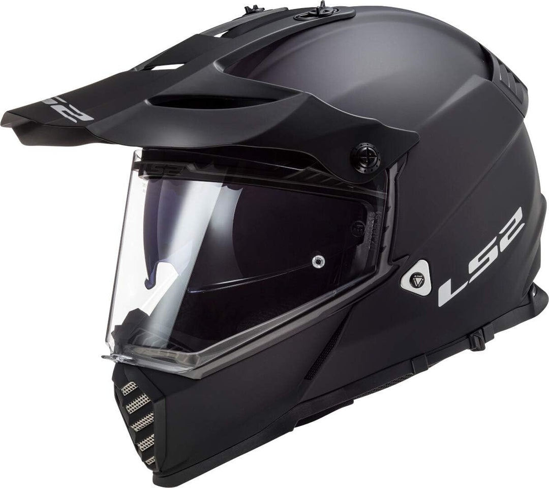 LS2 PIONEER EVO schwarz matt S S Schwarz, S Schwarz