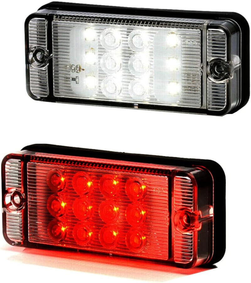 MelTruck® LED Nebelschlussleuchte + Rückfahrleuchte LKW PKW Anhänger Traktor 12V 24V E20