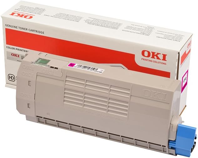 OKI 46507614 Tonerkassette Magenta 11500 Seiten Toner Original C712 Black, Black