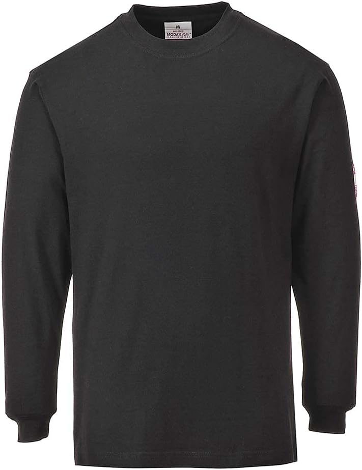 FR Antistatic T-Shirt Color: Black Talla: 3 XL 3XL Schwarz, 3XL Schwarz