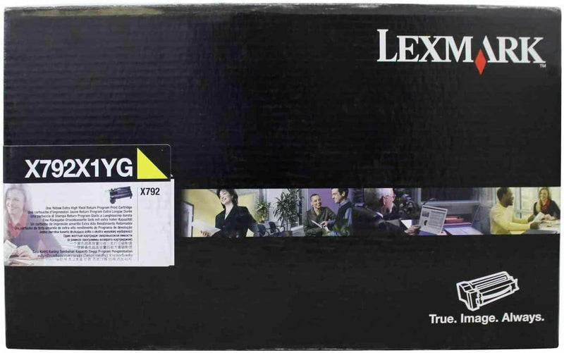 Lexmark X792X1YG - X792 Yellow EXTRA HY RETN CART 20K