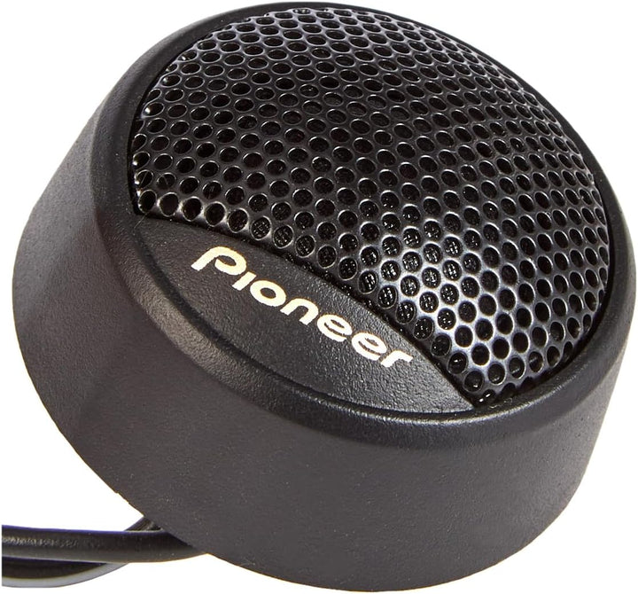Pioneer TS-S15 Weichkalottenhochtöner (120 W), 20 mm, 90 dB, 2X Doppelmembran Lautsprecher, schwarz