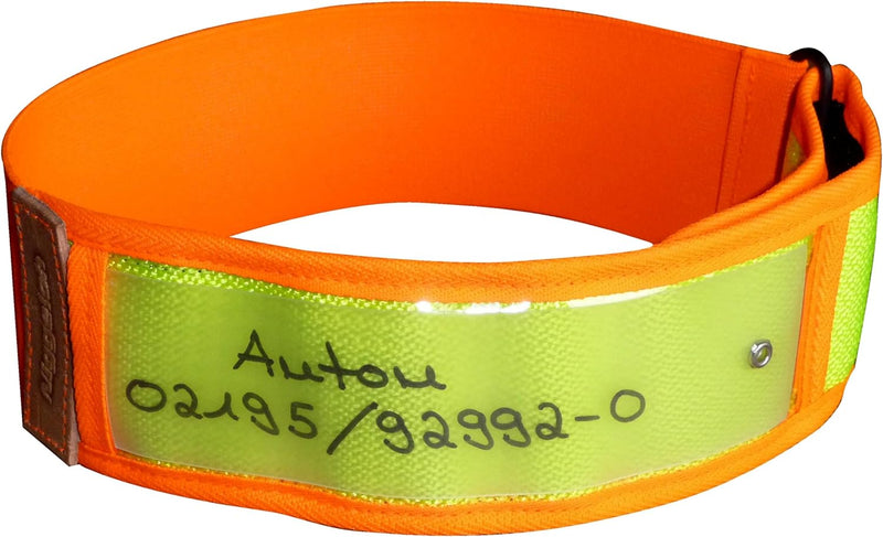 Niggeloh Hundehalsband Warnhalsung, gelb, XS, 101100027 gelb XS, gelb XS