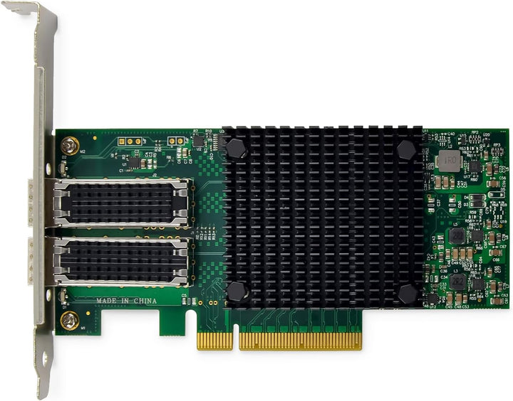 DIGITUS 25 Gigabit Ethernet Server Netzwerkkarte - 2 Port SFP28 - NIC - 1000/10000/25000 Mbps 2x SFP