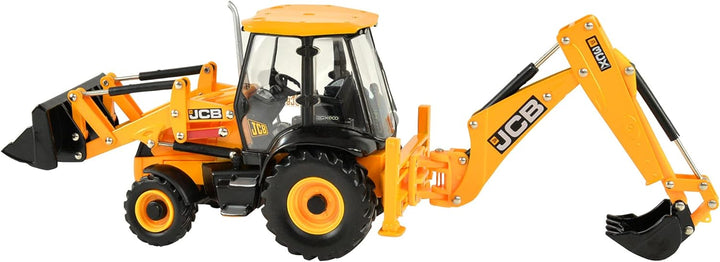 TOMY 42702 JCB 3CX Baggerlader, Britains Schiebe Spielzeug aus hochwertigem Material im Massstab 1:3