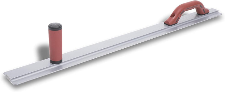 Marshalltown 4626D 36" Magnesium Bodenglätter- Gerades Blatt-DuraSoft Griff, Silber/Silber Metallic,