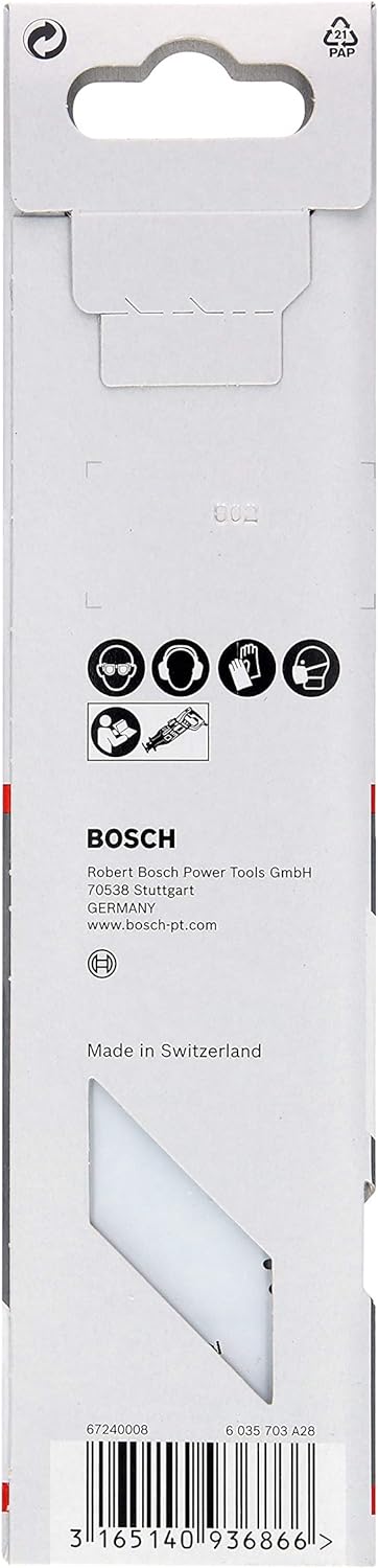 Bosch Professional 2608653387 10 Stück Säbelsägeblatt S 967 XHM Endurance for Wood and Metal Demolit