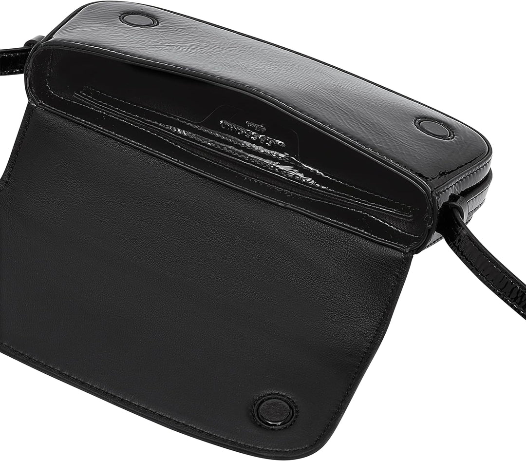 Liebeskind Berlin SADIE NAPLACK Crossbody, Extra Small (HxBxT 10cm x 21cm x 4cm), Black