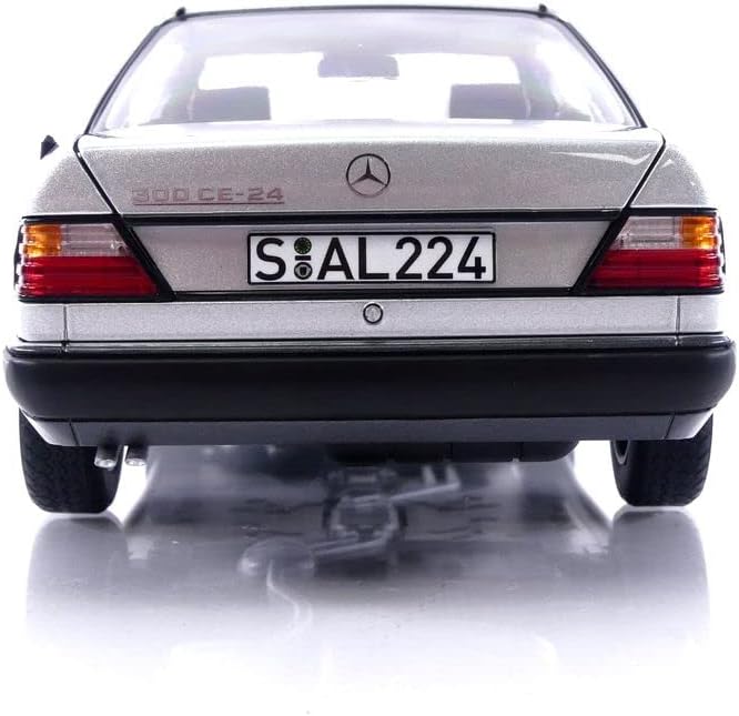 Norev NV183880 1:18 300 CE-24 Coupé 1990 Silber Mercedes-Benz Sammlerstück Modell, Multi