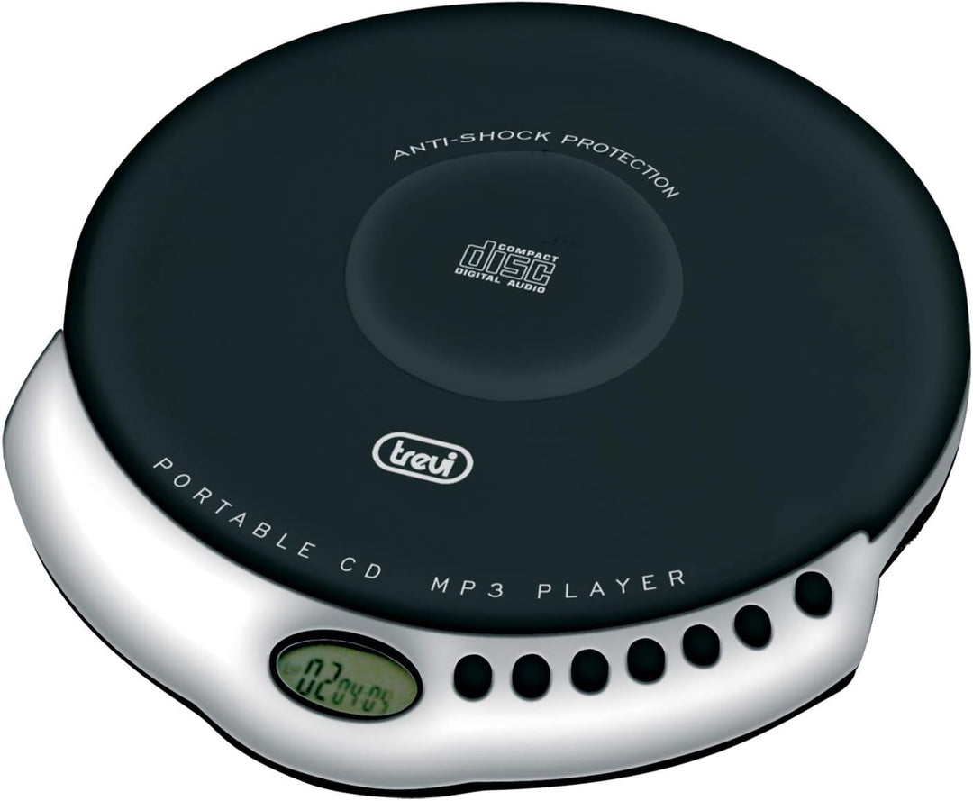 Trevi CMP 498 Personal CD Player schwarz - CD-Laufwerk (LCD, 149 mm, 25 mm, 133 mm, schwarz, a).
