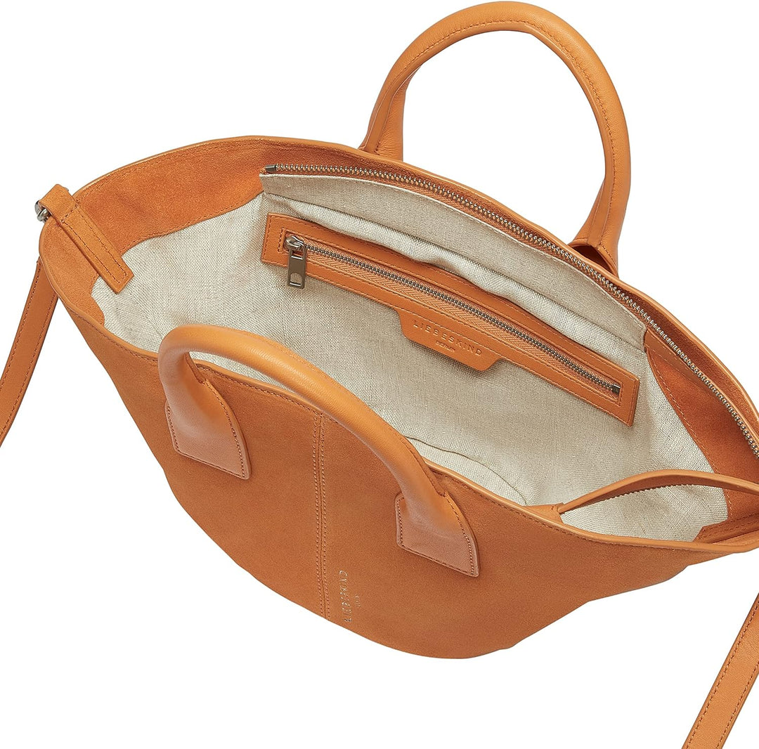 Liebeskind Damen Shopper S Brick, Brick