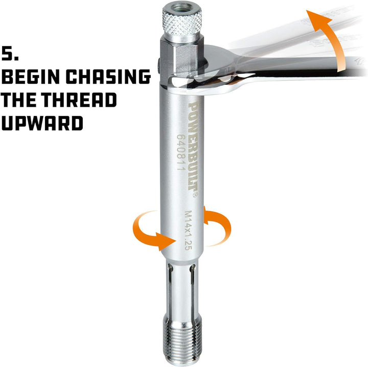 Powerbuilt 14 mm Gewinde-Reparaturwerkzeug – 640811 14mm, 14mm