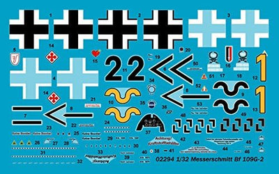 Trumpeter 02294 Modellbausatz Messerschmitt Bf 109G-2