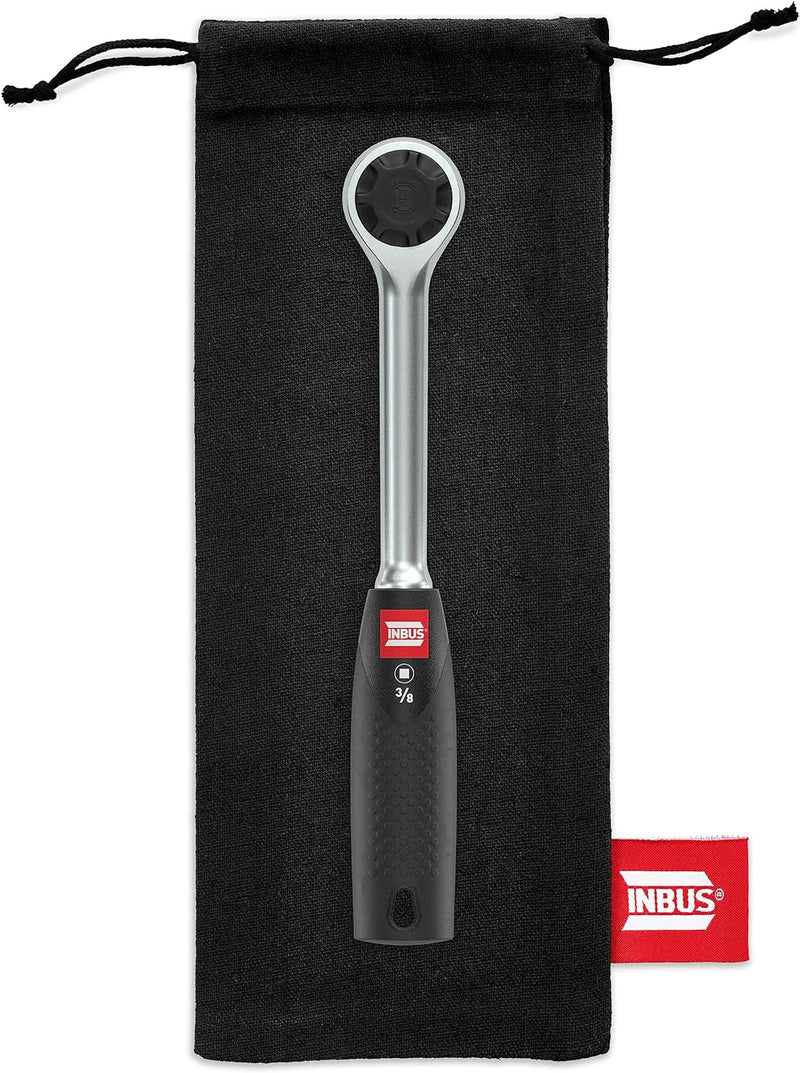 INBUS® 74070 Ratsche 3/8", mit Feinverzahnung (72 Zähne), 3/8"