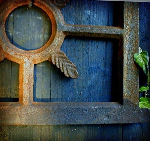 Antikas - Gusseisernes Stallfenster, Eisenfenster De Spin, wie Antik, 88x53