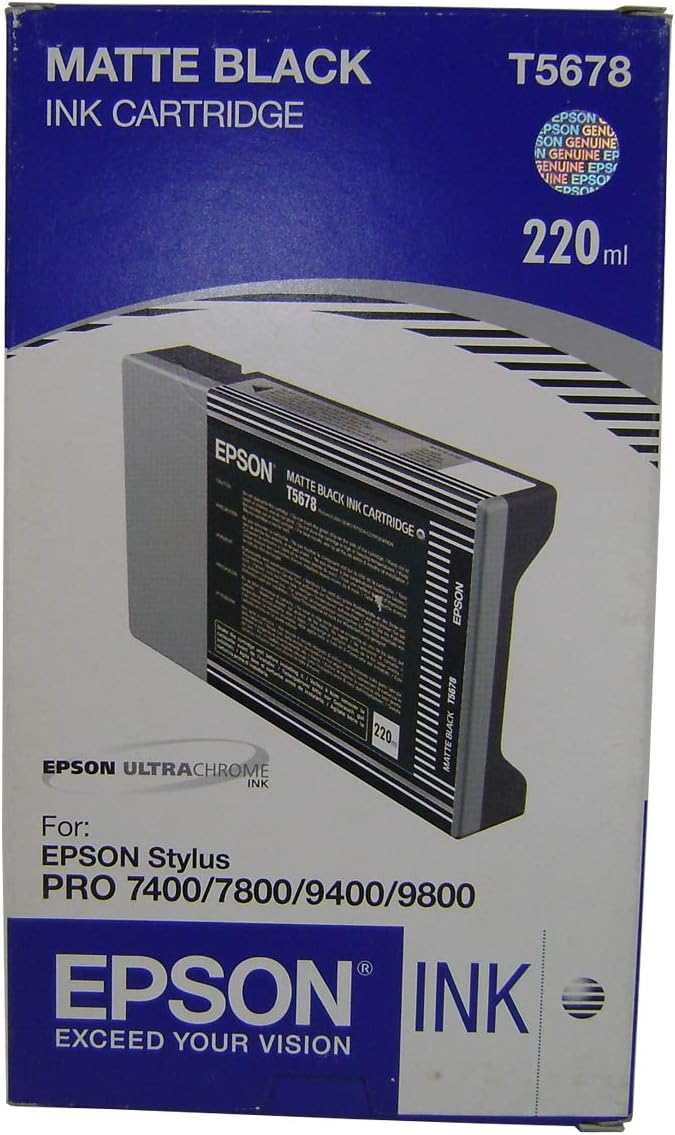 EPSON Tinte Mattschwarz 220ml StyPro7800