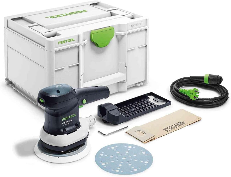 Festool Exzenterschleifer ETS 150/3 EQ-Plus (mit Schleifteller Ø 150 mm MULTI-JETSTREAM 2 (superweic