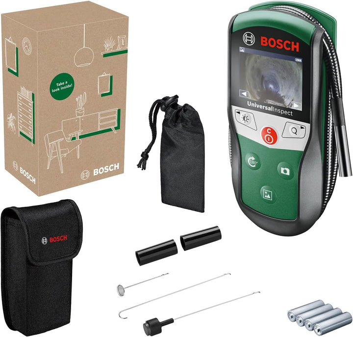 Bosch Inspektionskamera UniversalInspect (Ø8mm Endoskopkamera für hochwertige und farbige Bildaufnah