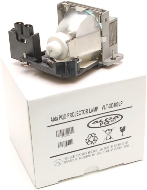 Alda PQ-Premium, Beamerlampe/Ersatzlampe kompatibel mit VLT-XD400LP, 915D035O10 für Mitsubishi ES100