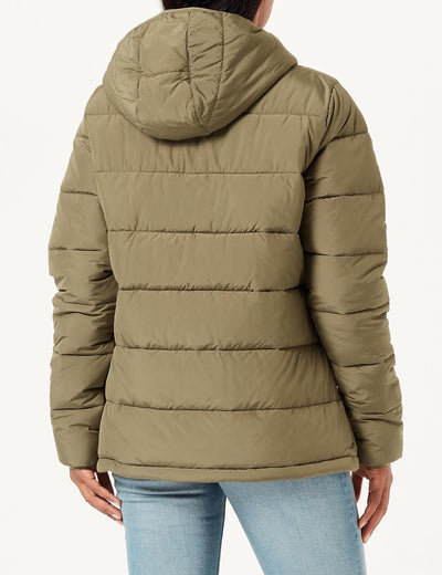 FILA Damen Birkenfeld Light Padded Jacket L Olive Night, L Olive Night