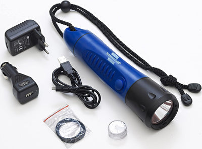 Brennenstuhl Mistral Tauch-Taschenlampe Blau 420 Lumen, 420 Lumen