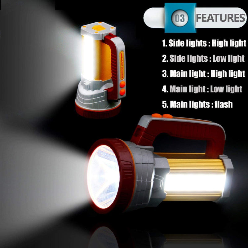 AF-WAN LED LED Suchscheinwerfer Wiederaufladbare Handheld Scheinwerfer Hochleistungs Super Bright 90