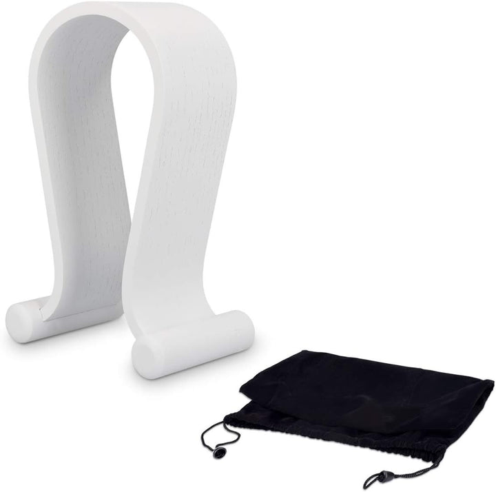 kalibri Kopfhörerhalter Kopfhörerständer Universal aus Holz - Kopfhörer Halter Headset Halterung - O