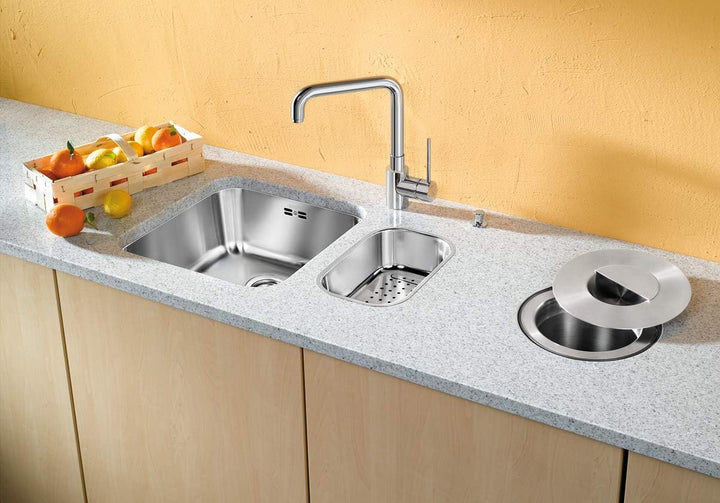 BLANCO SUPRA 400-U | Edelstahl | Einbauart: Unterbau | ohne Ablauffernbedienung | 45er Unterschrank