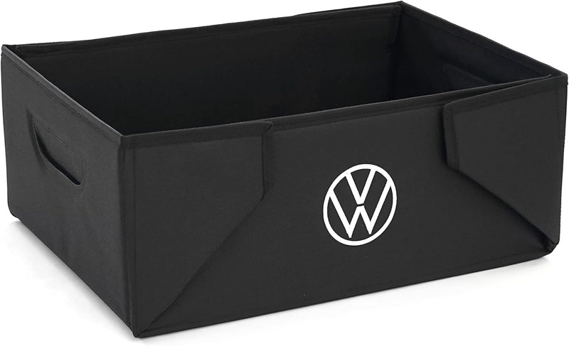 Volkswagen 7T0061109A Faltbox Tasche Box Kofferraumbox Einkaufskorb Faltkiste, schwarz