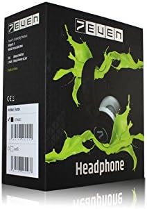 7even Headphone black / Dj, Hifi, Sport Kopfhörer schwarz , dreh-klappbar, tauschbares Kabel, 110db,