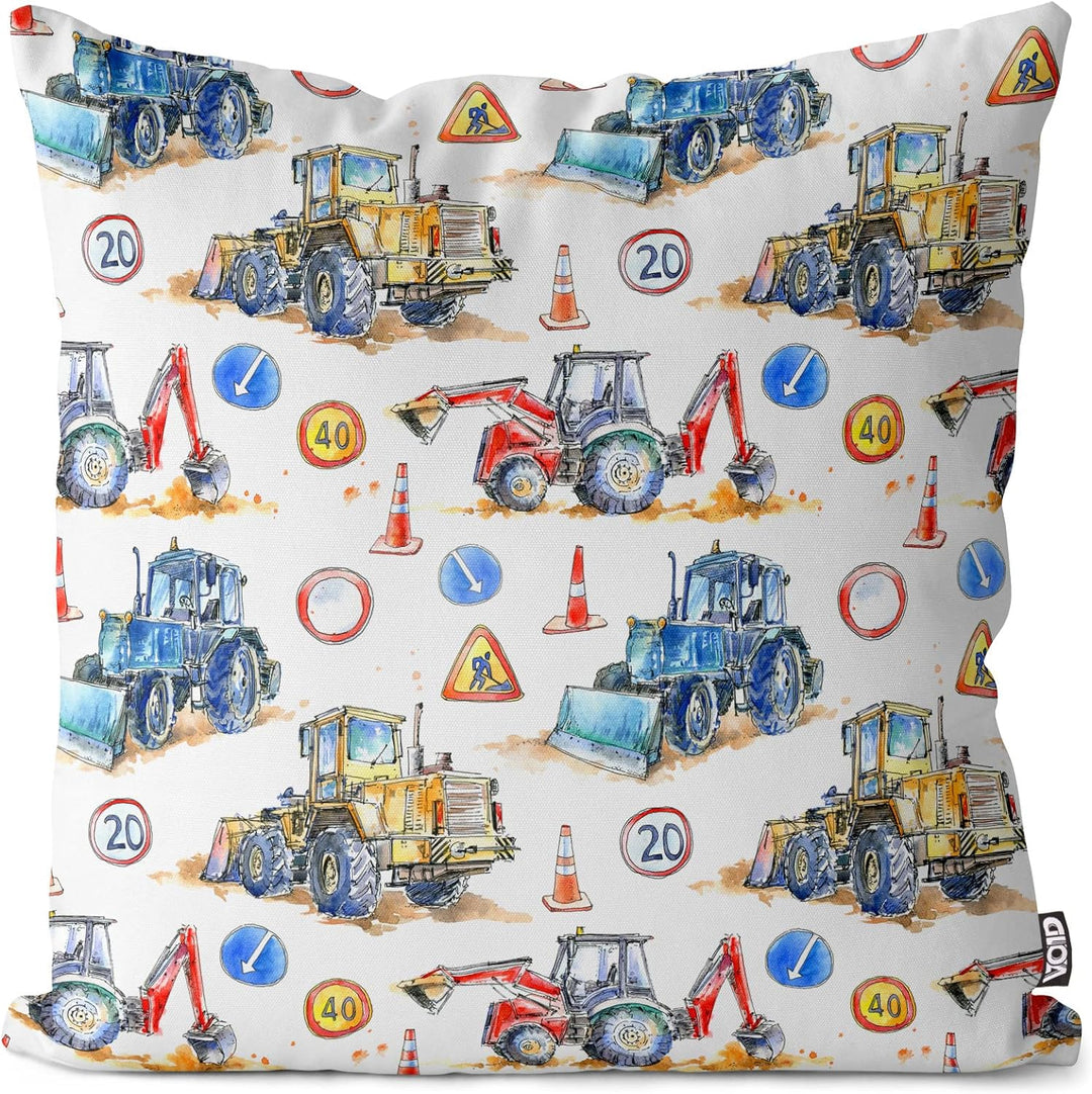 VOID Bagger Baustelle Kissenbezug Kissenhülle Sofakissen Kissen Deko Outdoor-Kissen Dekokissen, Kiss