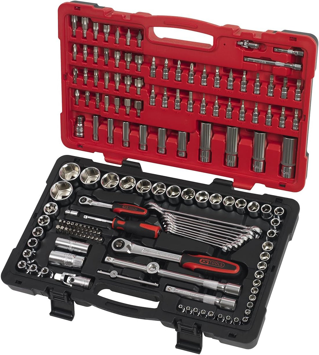 'KS Tools 922.0751 Koffer 151-teilig Steckschlüssel-Satz 1/4 – 1/2 " 151 pièces, 151 pièces
