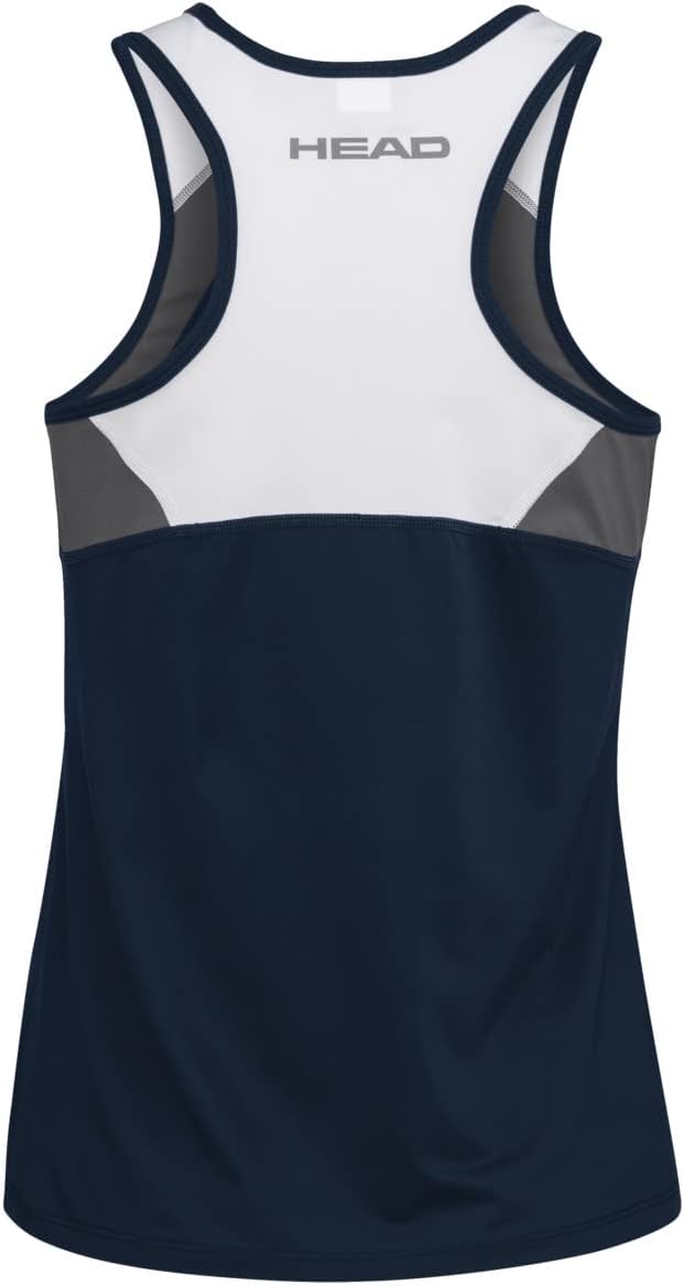 HEAD CLUB 22 Tank Top Women, blau, 2XL
