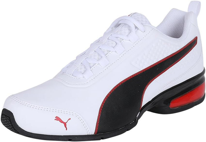 PUMA Unisex Leader Vt Sl Laufschuhe 43 EU Puma White Puma Black Flame Scarlet, 43 EU Puma White Puma