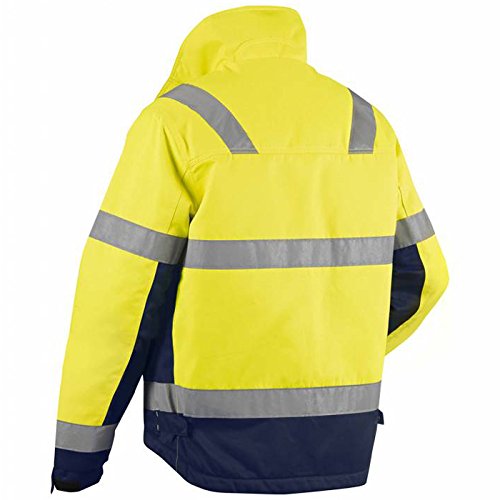 Blaklader 48621811 WINTERJACKET, Gelb/Marine, grootte XXL Gelb/Marineblau XXL, Gelb/Marineblau XXL