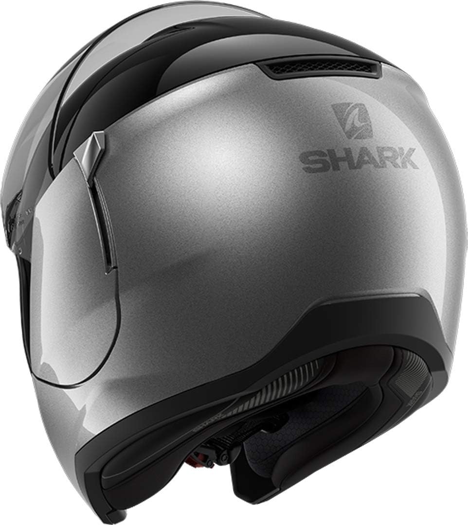 Shark, Klapphelm EVOJET dual blank AKA, XS XS Schwarz, XS Schwarz