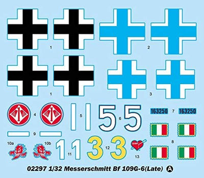 Trumpeter 02297 - Modellbausatz Messerschmitt Bf 109G-6 (Late)