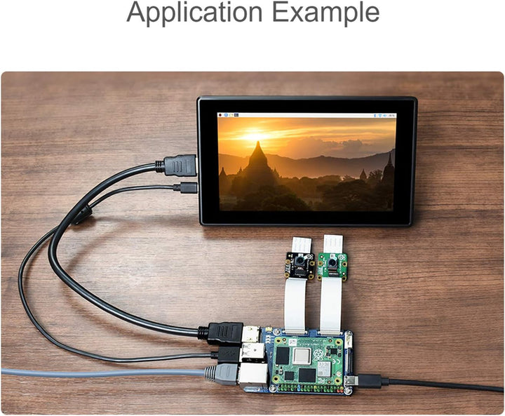 Waveshare Basisplatine für Raspberry Pi Compute Module 4 mit Standard CM4 Buchse und Raspberry Pi 40