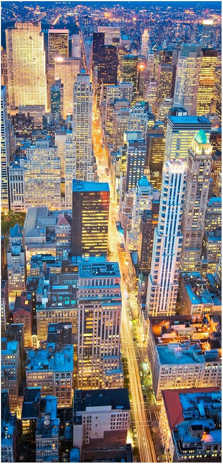 Bilderwelten Raumteiler Midtown Manhattan 250x120cm inkl. transparenter Halterung, inkl. transparent