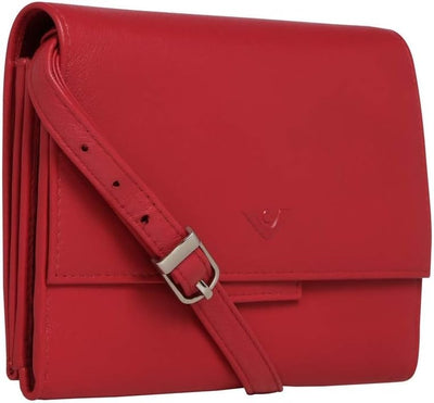 Voi Soft Kimmie Clutch Tasche RFID Leder 17 cm Einheitsgrösse Rot, Einheitsgrösse Rot