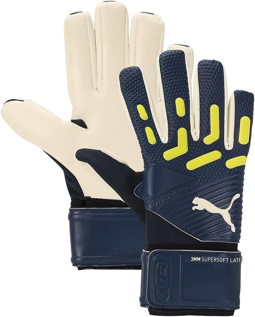 PUMA Zukünftiges Spiel Nc Torwarthandschuhe 11 Persian Blue-Pro Green, 11 Persian Blue-Pro Green
